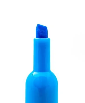 Light Blue Marker Stock Photos