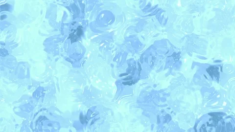 Light blue neon gradient background with water surface overlay Stock Footage 312774076