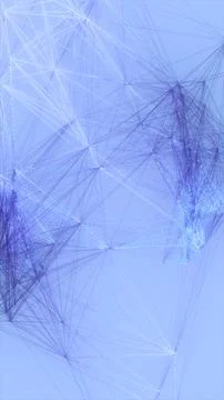 Light Blue Network Plexus Lines Abstract Geometric Background Ilustración de archivo