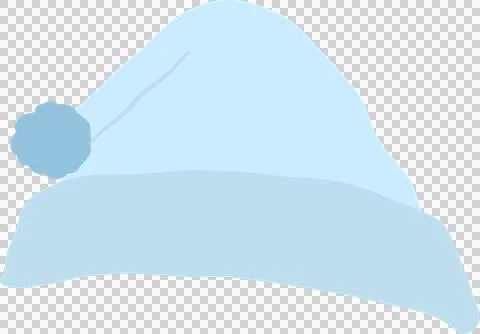 Light Blue Nightcap Illustration Stock Illustration