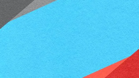 Light blue paper texture background with gray, red geometric corners gradie.. Stock Photos