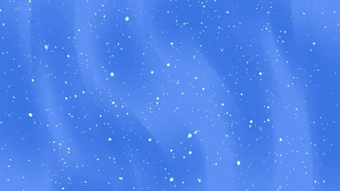 Light blue particles background with abstract stars floating in space Stock Footage 310047695