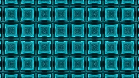 Light blue Pattern gothic design animation motion graphics Stock Footage 155261702