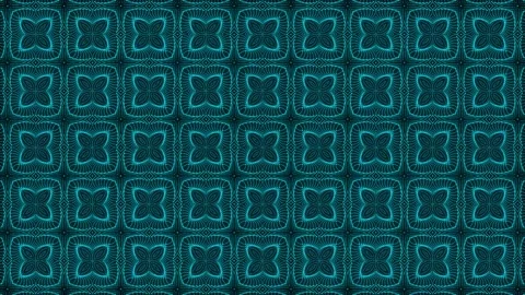Light blue Pattern gothic design animation motion graphics Stock Footage 155261703
