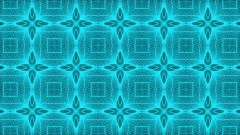 Light blue Pattern gothic design animation motion graphics Stock Footage 155261706