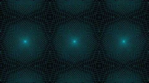 Light blue Pattern gothic design animation motion graphics Stock Footage 155261728