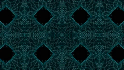Light blue Pattern gothic design animation motion graphics Stock Footage 155261729