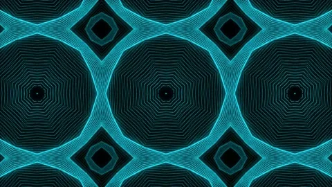 Light blue Pattern gothic design animation motion graphics Stock Footage 155261732