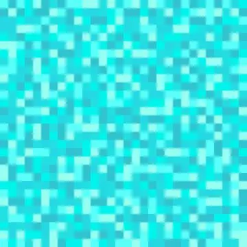 Light Blue Pixel Seamless Pattern Stock Illustration