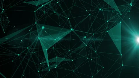 Light blue plexus background Stock Footage 172170406