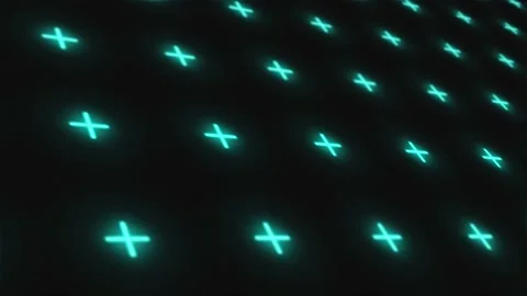 Light Blue Plus Sign Pattern for a background drop 스톡 동영상 158758853