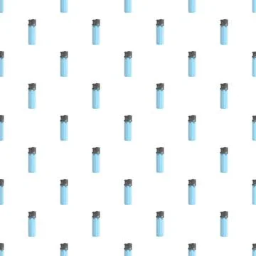 Light blue pocket lighters repeating pattern background Stock Illustration