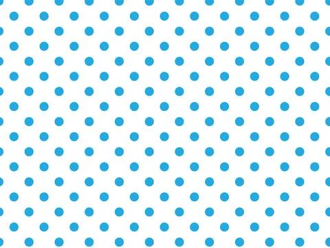 Light blue polka dots pattern design Illustrazione stock