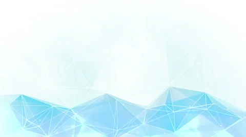 light blue polygon background loopable 4... | Stock Video | Pond5