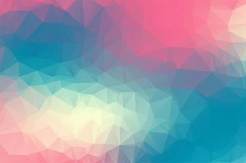 Light Blue purple Low poly crystal background. Polygon design pattern. Low poly  스톡 일러스트