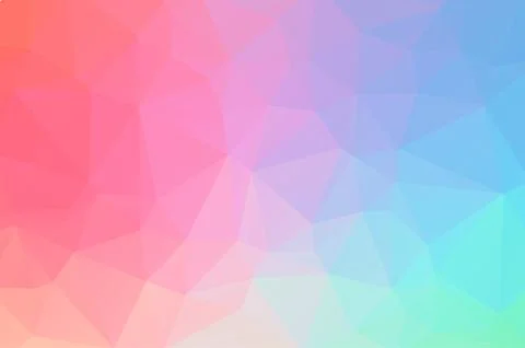 Light Blue purple Low poly crystal background. Polygon design pattern. Low poly  Stock Illustration