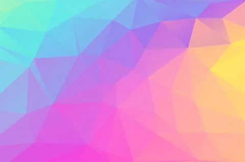 Light Blue purple Low poly crystal background. Polygon design pattern. Low poly  Stock Illustration