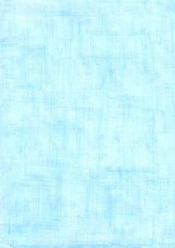 Light blue rectangle sheet of paper colored with pencil. Foto stock