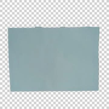 Light blue rectangular shape isolated on a transparent background Фото