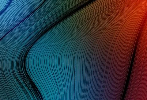 Light Blue, Red vector abstract bright texture. Illustrazione stock