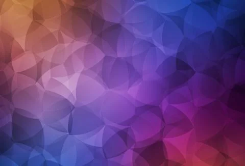 Light Blue, Red vector abstract polygonal background. Illustrazione stock