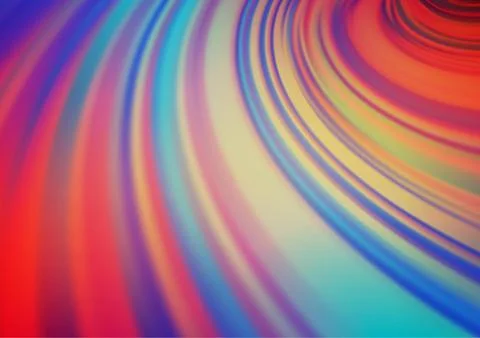 Light Blue, Red vector abstract bokeh pattern. Stock Illustration
