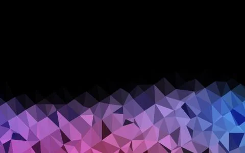 Light Blue, Red vector abstract polygonal texture. 스톡 일러스트