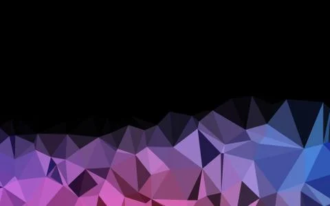 Light Blue, Red vector abstract mosaic pattern. Stock Illustration