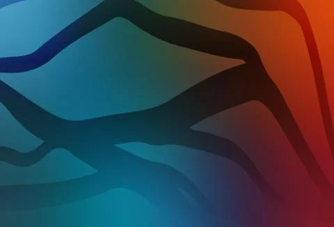 Light Blue, Red vector abstract blurred background. Illustrazione stock