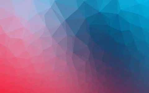 Light Blue, Red vector abstract mosaic pattern. Illustrazione stock