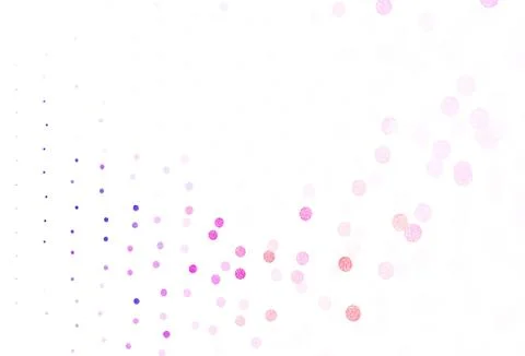 Light Blue, Red vector backdrop with dots. Stockillustratie