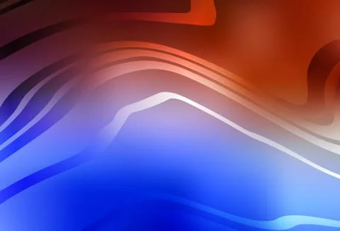 Light Blue, Red vector backdrop with wry lines. Stock Illustration