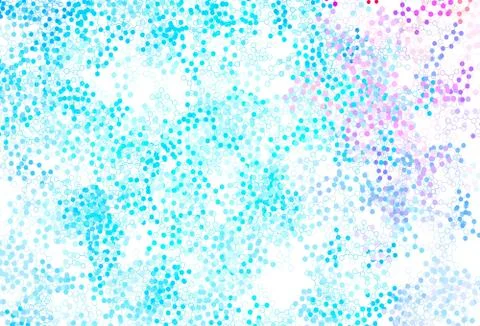 Light Blue, Red vector backdrop with artificial intelligence data. Stock Illustration