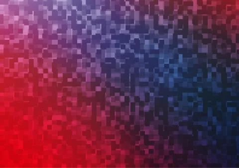 Light Blue, Red vector backdrop with rectangles, squares. Stock Illustration