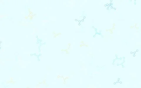 Light Blue, Red vector backdrop with artificial intelligence data. Stock Illustration