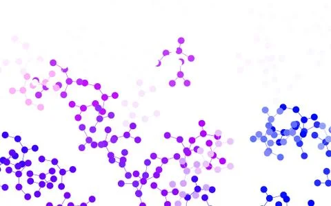 Light Blue, Red vector backdrop with artificial intelligence data. Stock Illustration