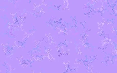 Light Blue, Red vector backdrop with artificial intelligence data. Stockillustratie