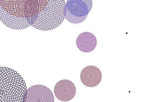 Light Blue, Red vector backdrop with dots. Stockillustratie