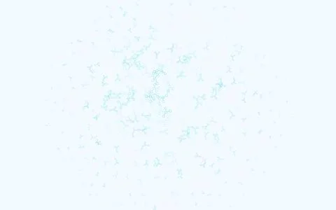 Light Blue, Red vector backdrop with artificial intelligence data. Stock Illustration