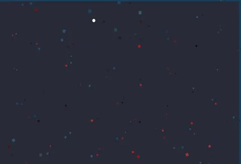 Light Blue, Red vector backdrop with lines, circles, rhombus. Illustrazione stock