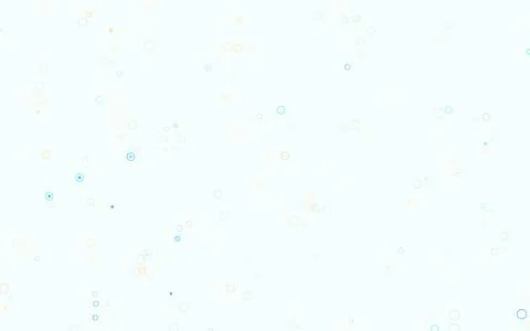 Light Blue, Red vector backdrop with dots. Stock Illustration