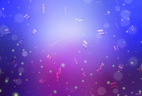 Light Blue, Red vector backdrop with dots. Stockillustratie