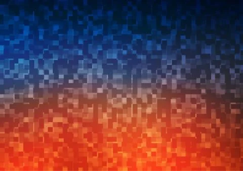 Light Blue, Red vector background with rectangles. Ilustración de archivo
