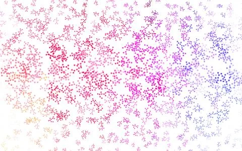 Light Blue, Red vector background with forms of artificial intelligence. Illustrazione stock