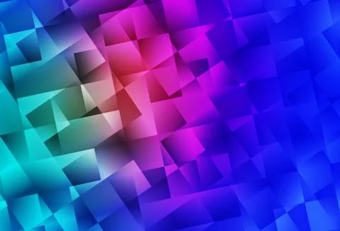 Light Blue, Red vector background with rectangles. 스톡 일러스트