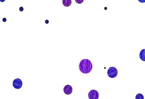Light blue, red vector background with bubbles. Stock Illustration