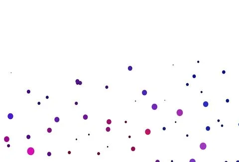 Light Blue, Red vector background with bubbles. 스톡 일러스트