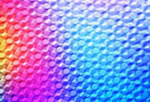 Light Blue, Red vector background with spots. Stock Illustration