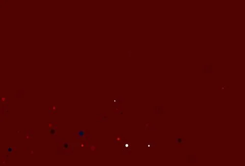Light Blue, Red vector background with bubbles. Stock Illustration