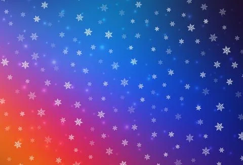 Light Blue, Red vector background in Xmas style. Stock Illustration